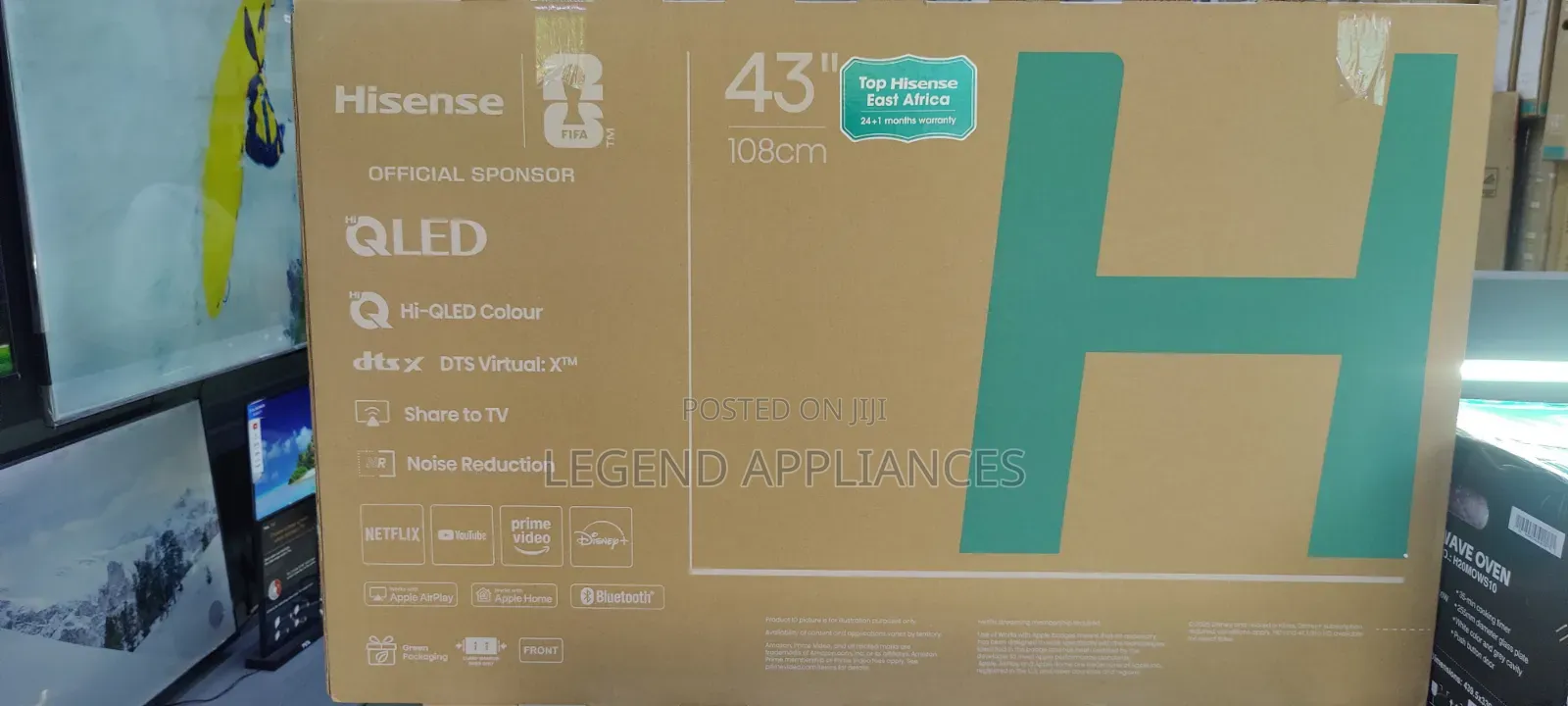 Hisense 43′′ 43Q5S Qled Smart TV
