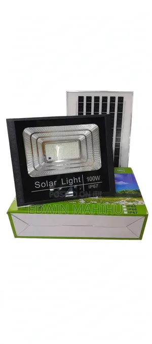 100w Solar Flood Light