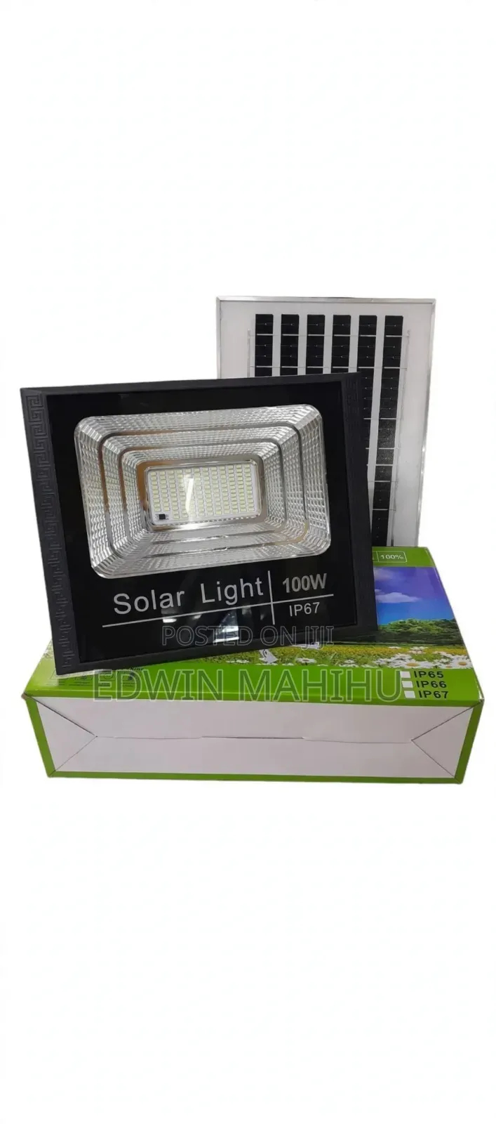 100w Solar Flood Light