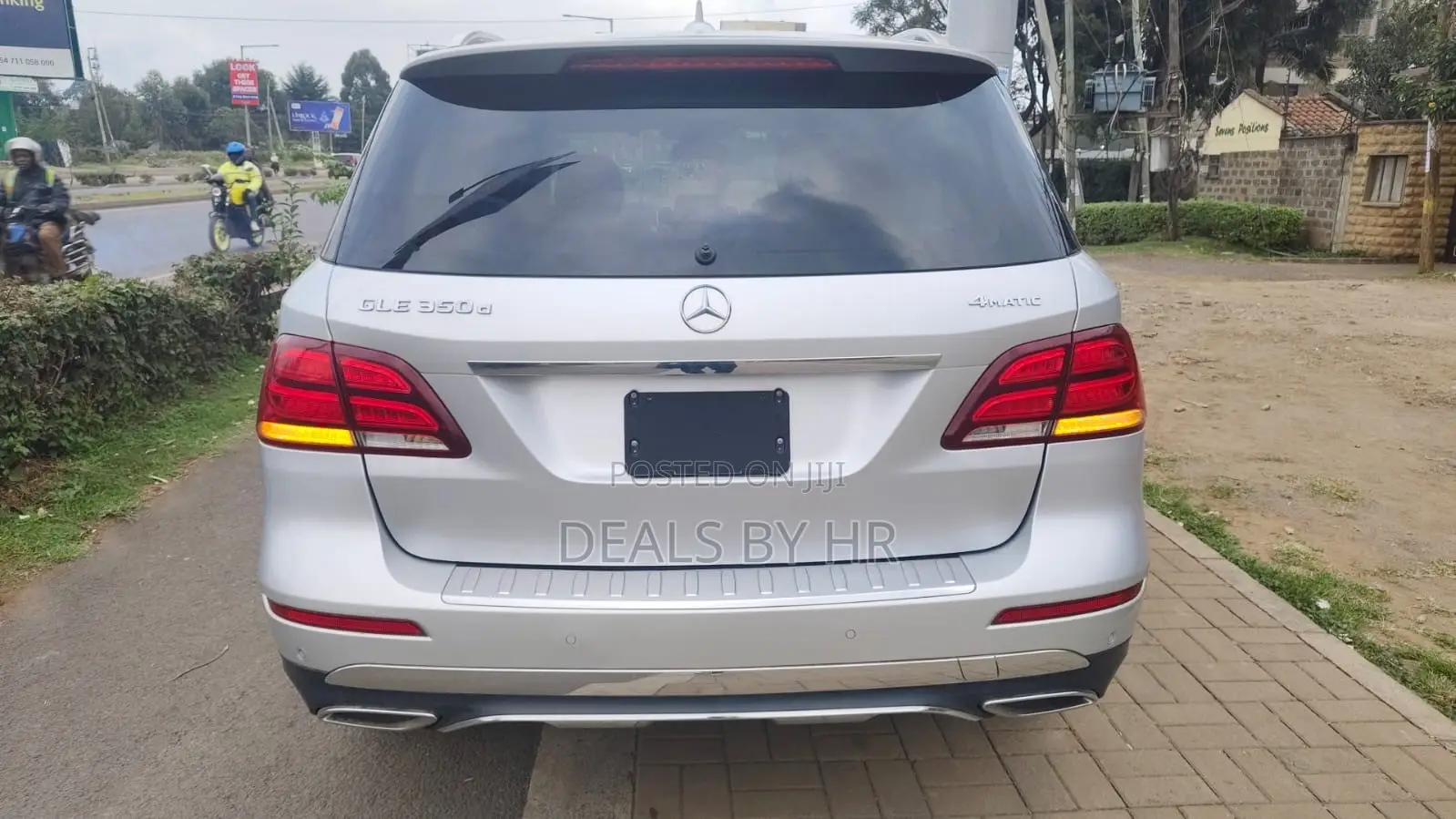 Mercedes-Benz GLE-Class GLE 350d 4MATIC 2018 Silver