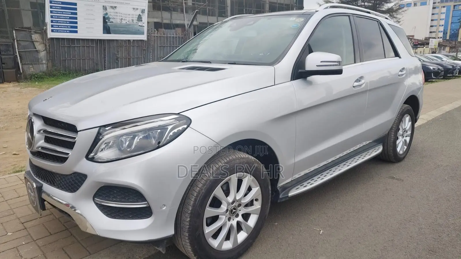 Mercedes-Benz GLE-Class GLE 350d 4MATIC 2018 Silver