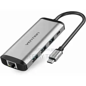 Vention USB C Multi-Function 6 in 1 Docking Station, Type C TO HDMI/US