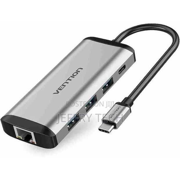 Vention USB C Multi-Function 6 in 1 Docking Station, Type C TO HDMI/US