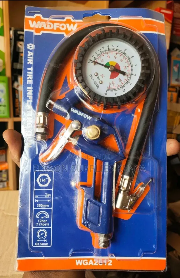Tire Inflating Gun Wadfow Tire Inflator With Gauge Digital