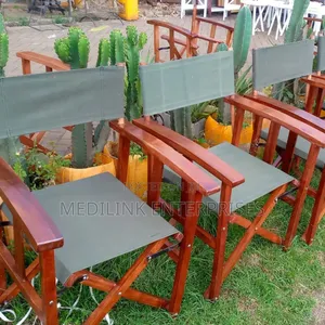 Ashaki Olm Wooden Mahogany Safari Chairs