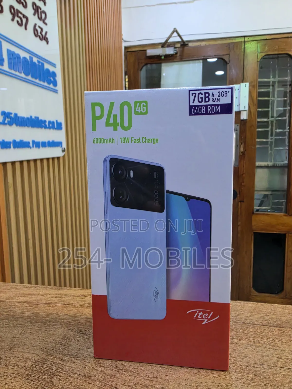New Itel P40 64 GB Black