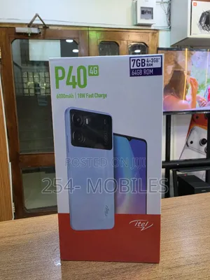 New Itel P40 64 GB Black