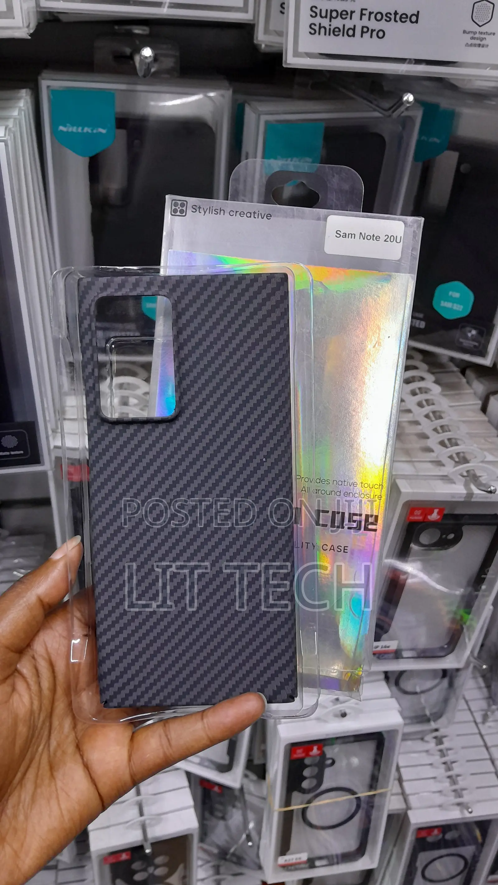 Samsung Note 20 Ultra Carbon Fibre Case