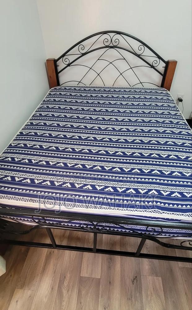 Metallic Bed and Mattress