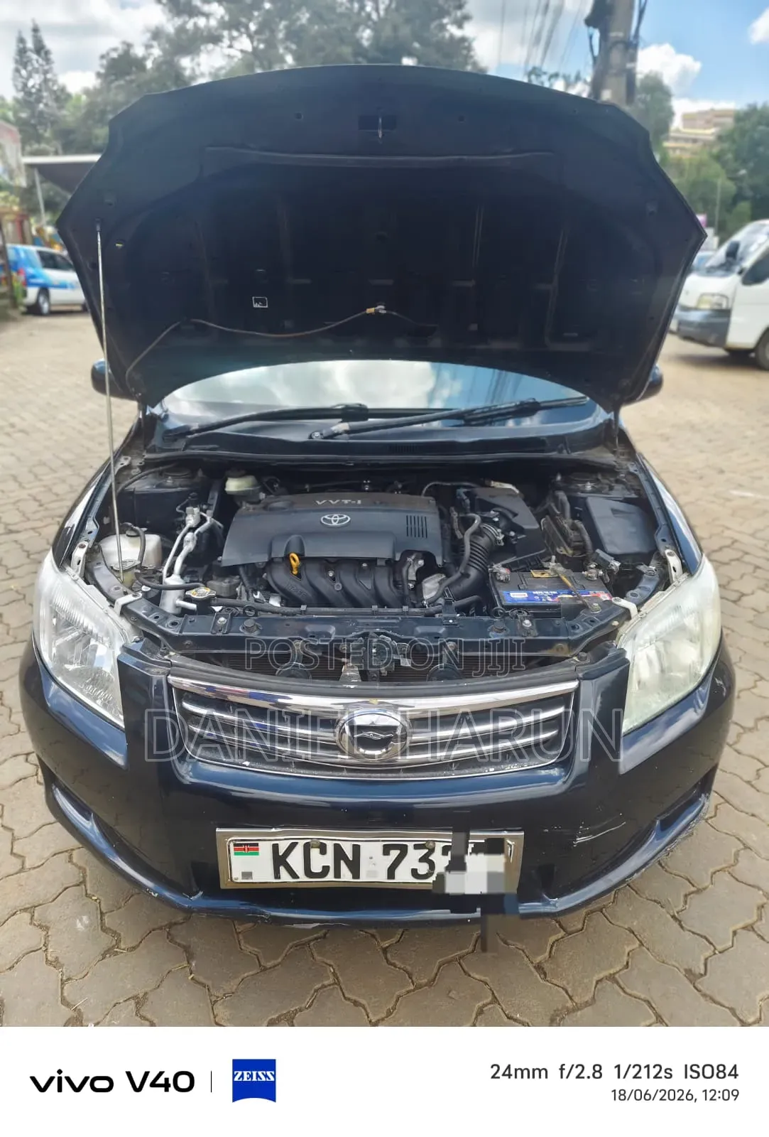 Toyota Axio 1.5 G 2WD 2012 Black