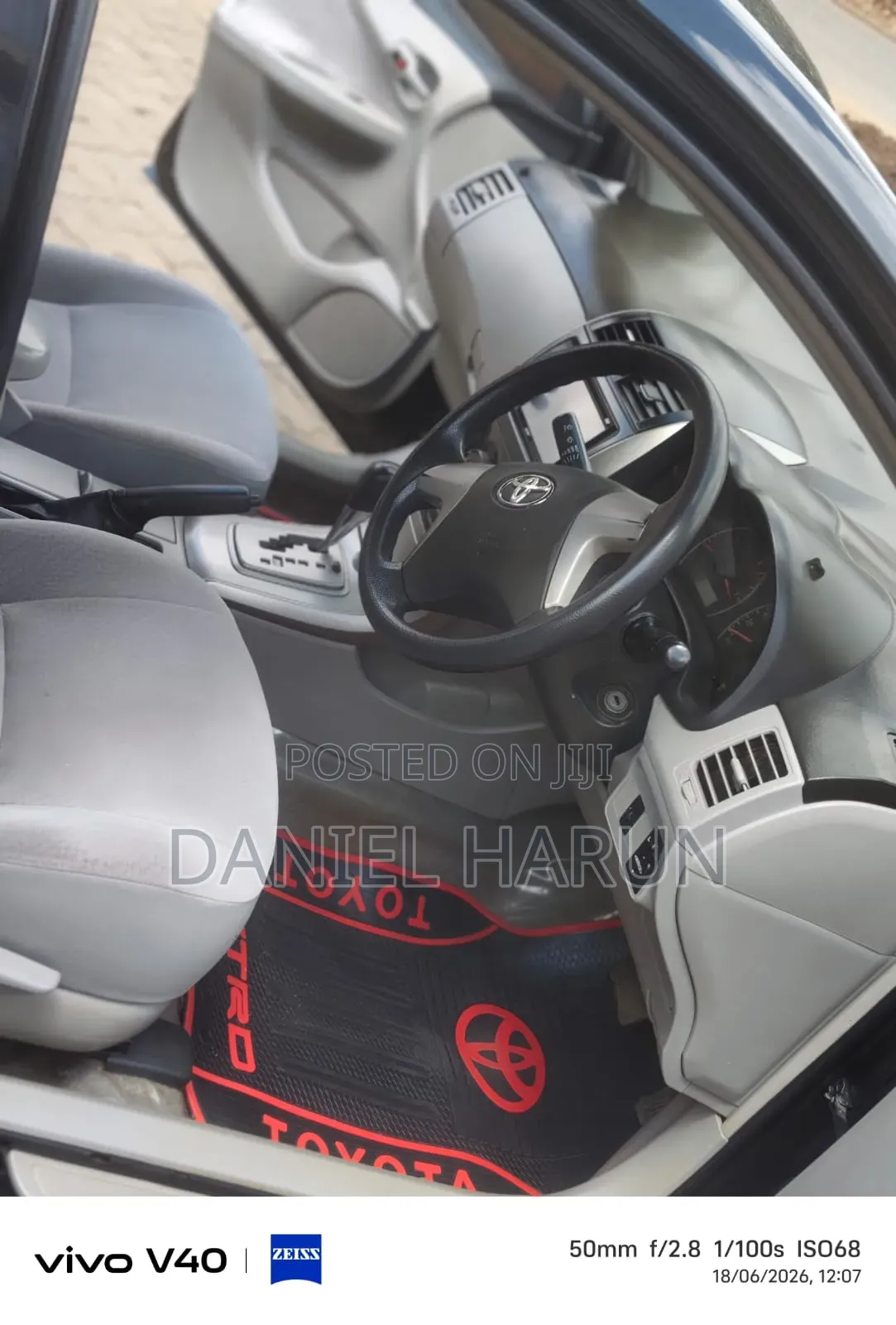 Toyota Axio 1.5 G 2WD 2012 Black