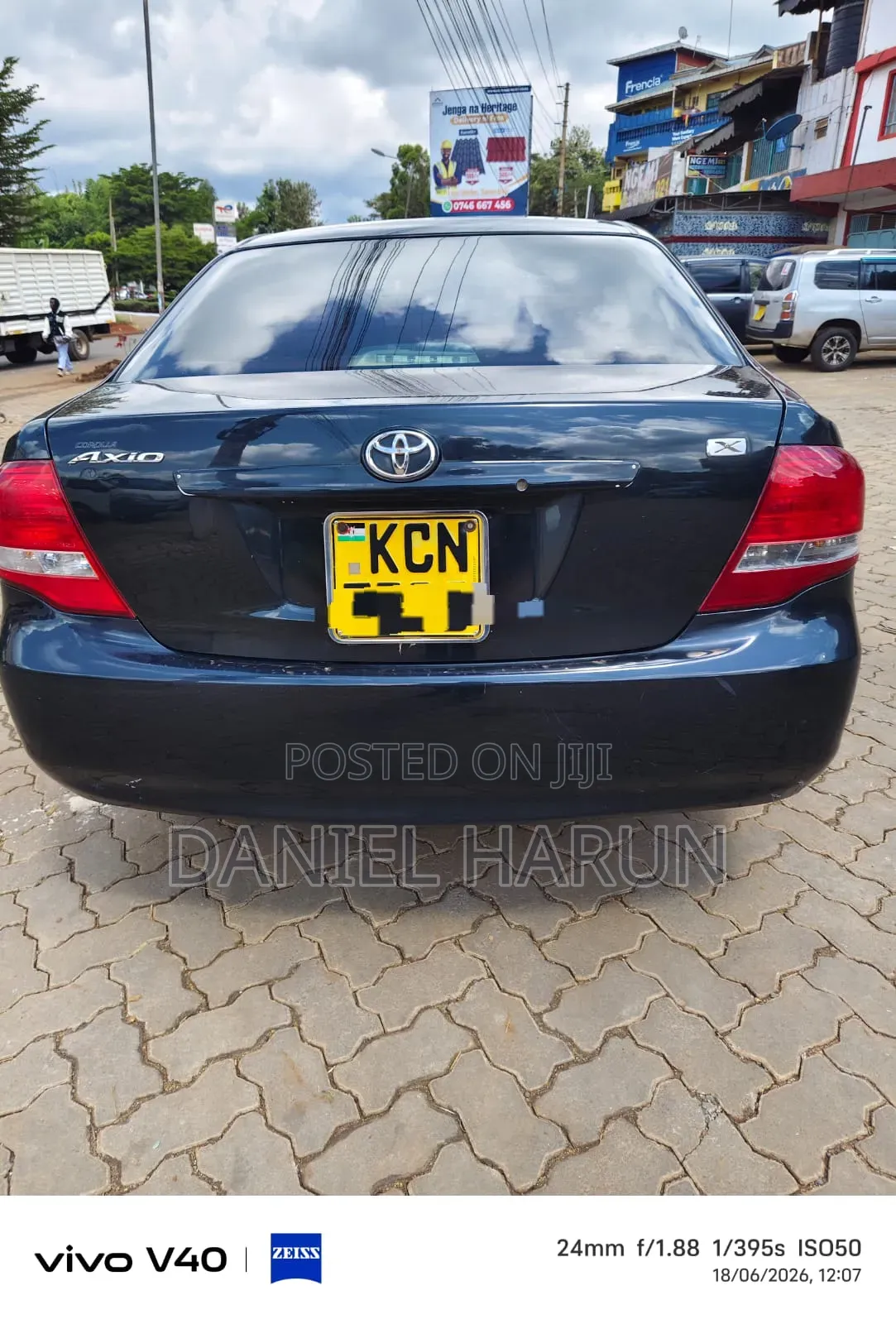 Toyota Axio 1.5 G 2WD 2012 Black