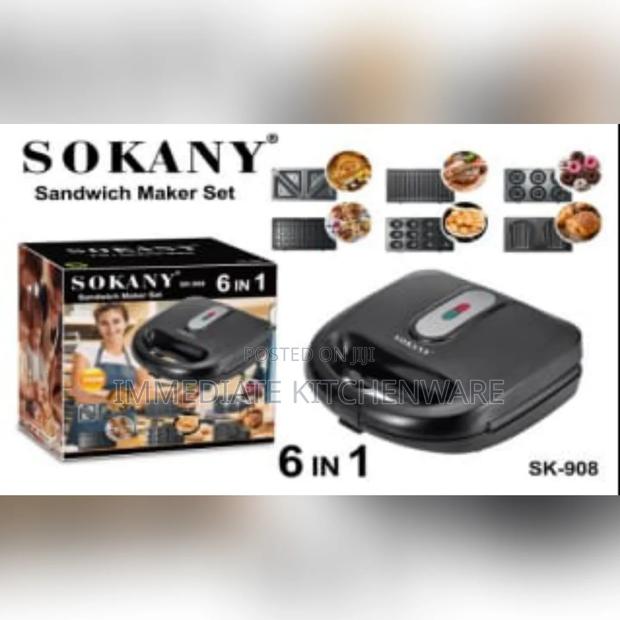 Sokany 6in1 Sandwich Maker - thumbnail 2