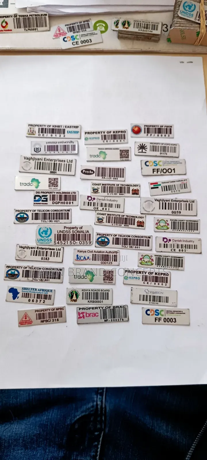 Asset Tags & Asset Management