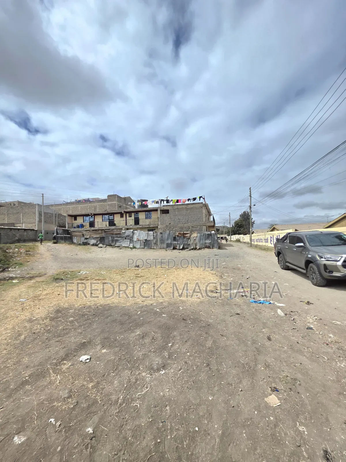 2Adjacent Commercial Plots for Sale at Kitengela Town