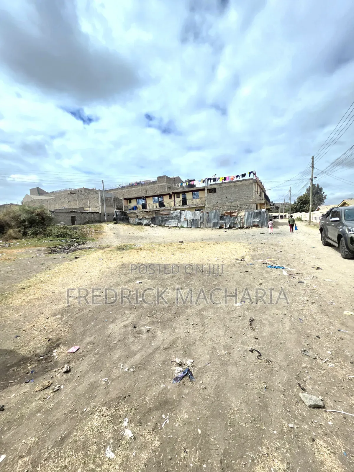 2Adjacent Commercial Plots for Sale at Kitengela Town