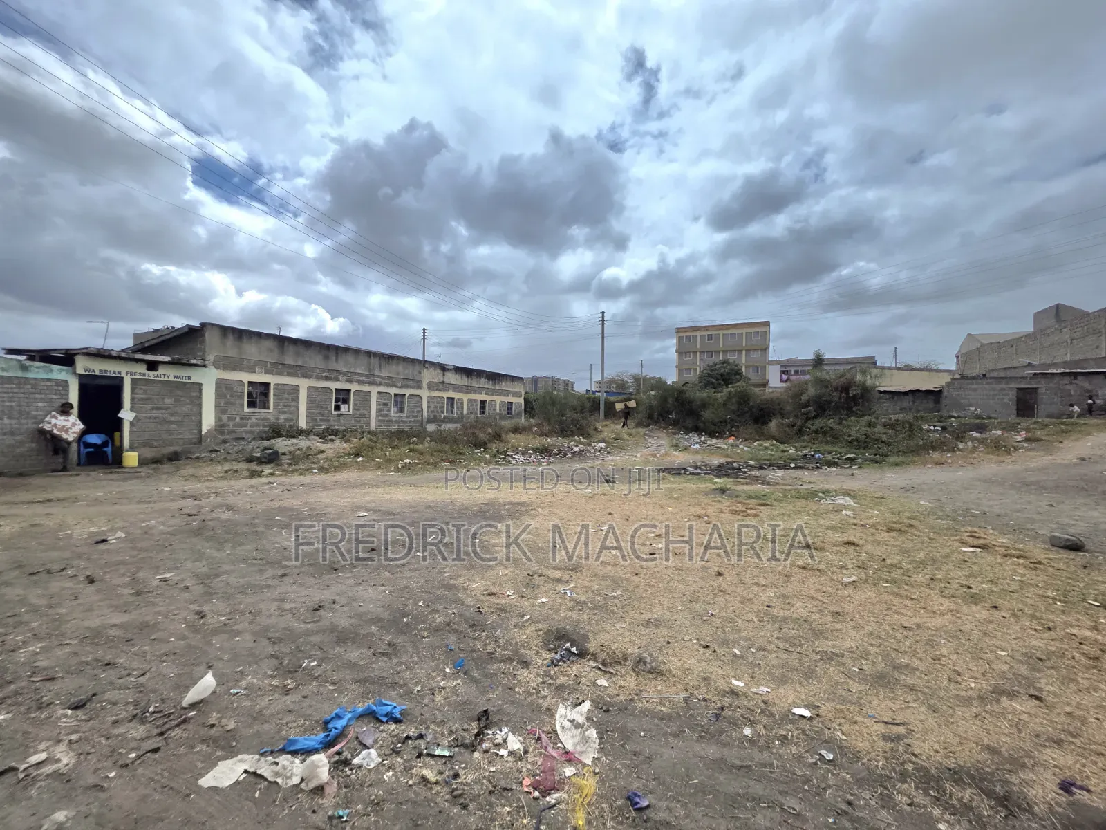 2Adjacent Commercial Plots for Sale at Kitengela Town