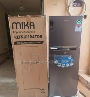 Mika 138 Litres Double Door Refrigerator