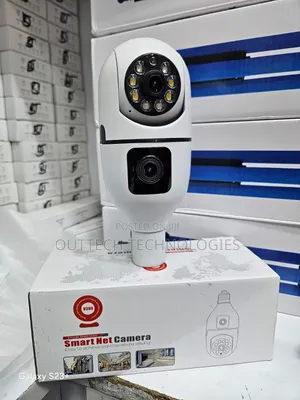 V380 Pro Dual Lens Smart Home Wi-Fi Bulb Camera