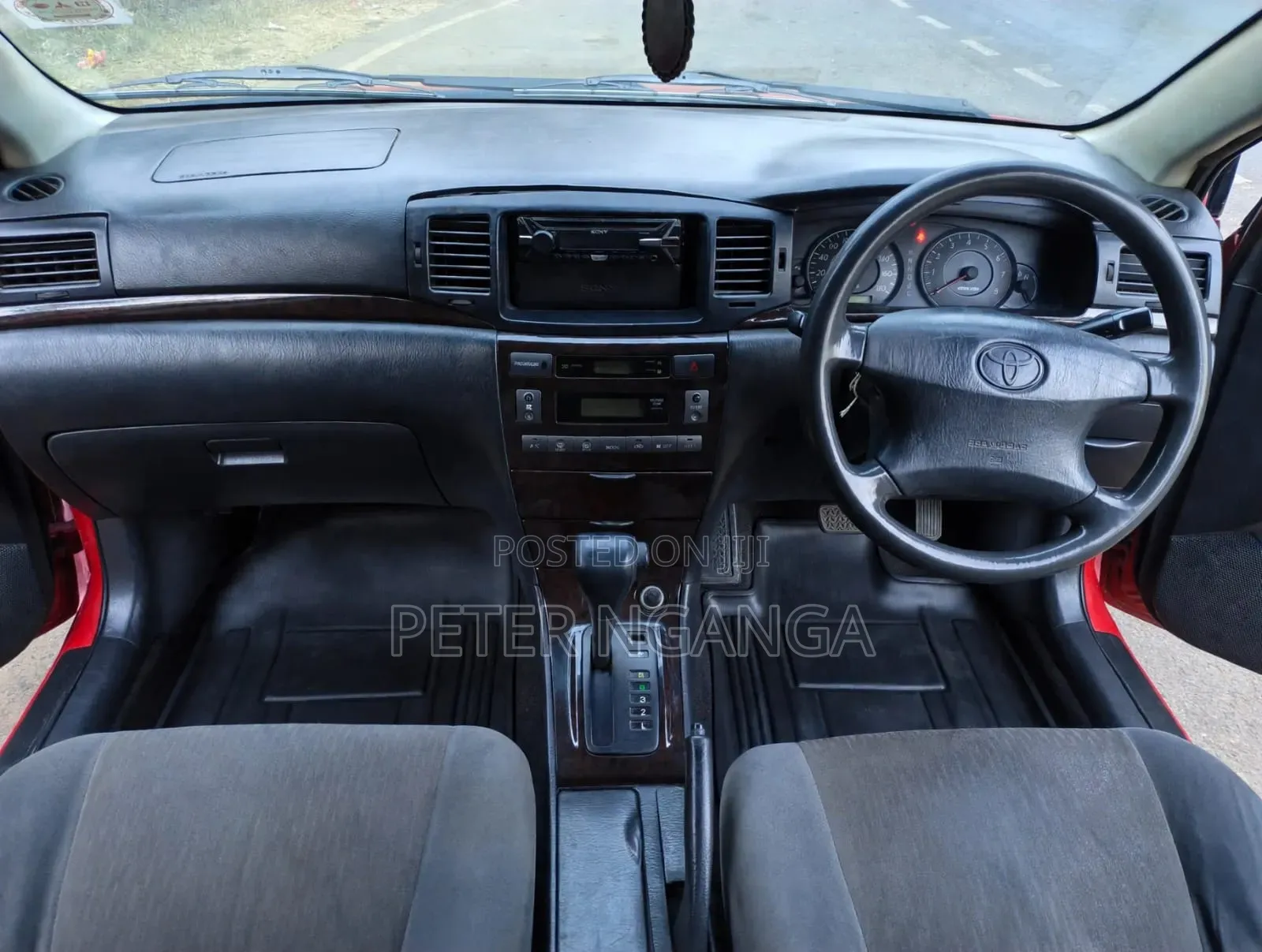 Toyota Corolla Fielder 2006 Red