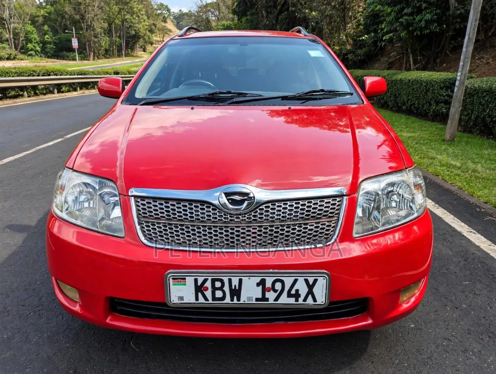 Toyota Corolla Fielder 2006 Red
