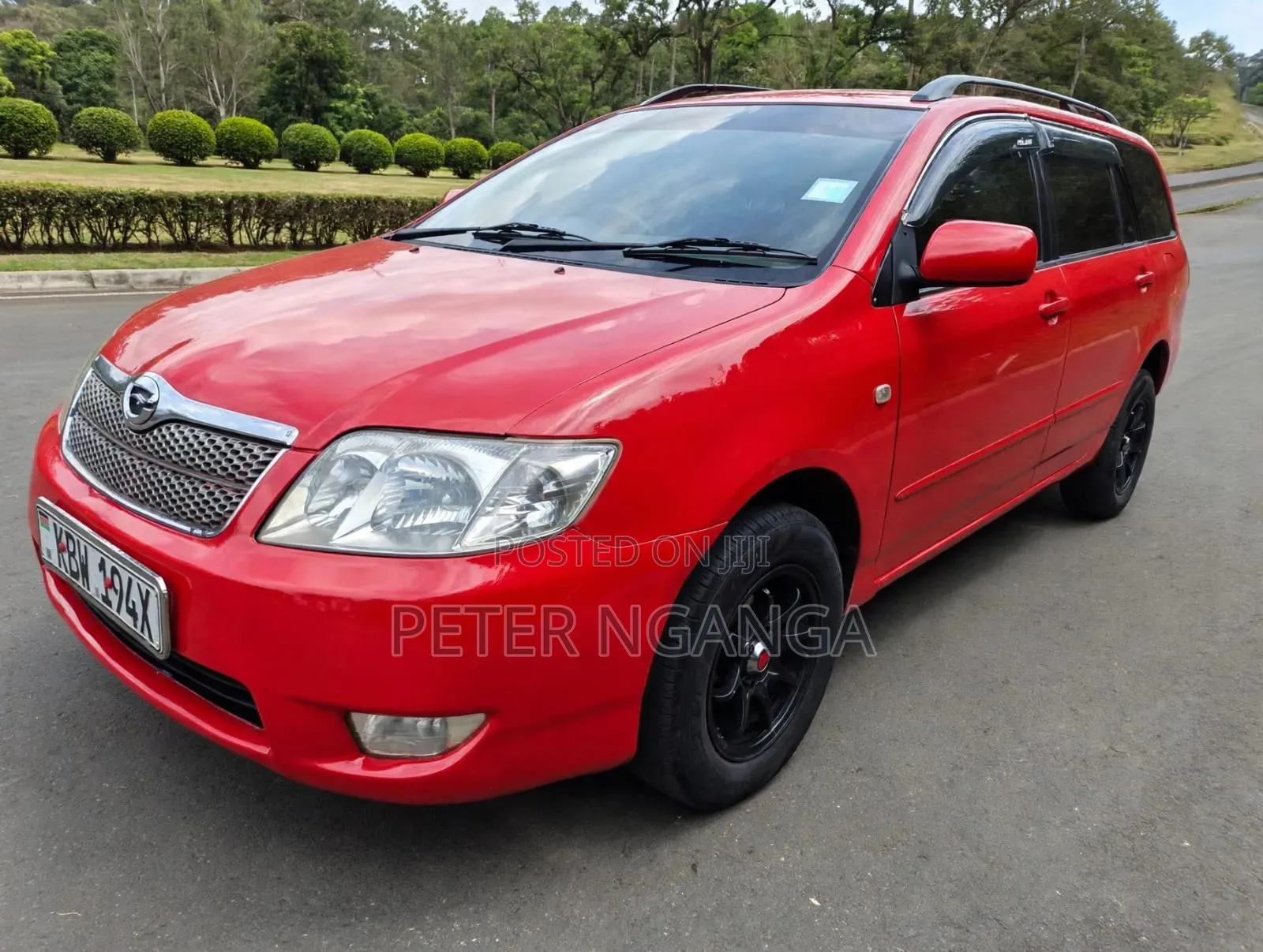 Toyota Corolla Fielder 2006 Red