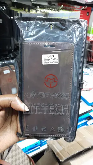 Google Pixel 7A Flip Wallet Leather Case With Card Holder