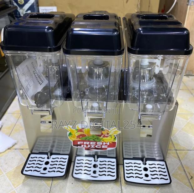 3 Tanks Juice Dispenser/Juice Display and Dispenser 3 Column