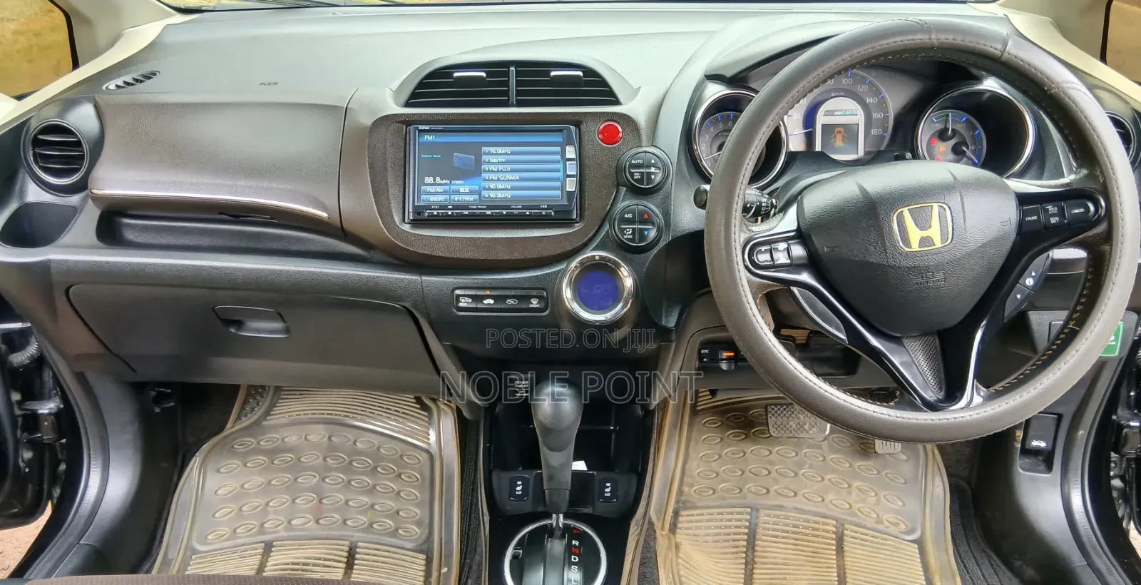 Honda Fit Shuttle 2013 Black