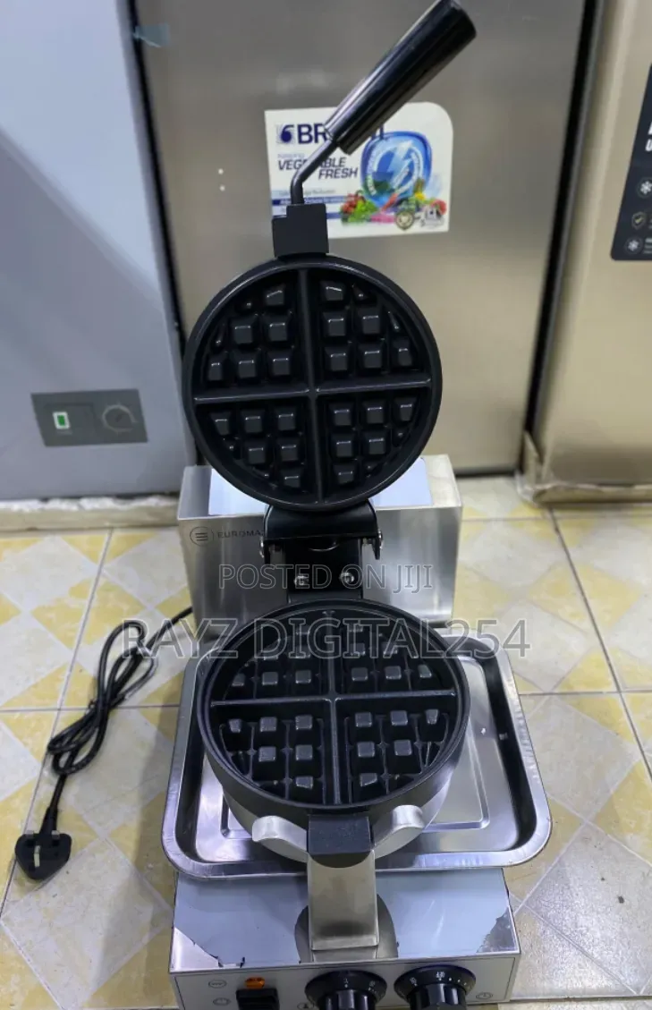 Commercial Rotational Waffle Maker Single