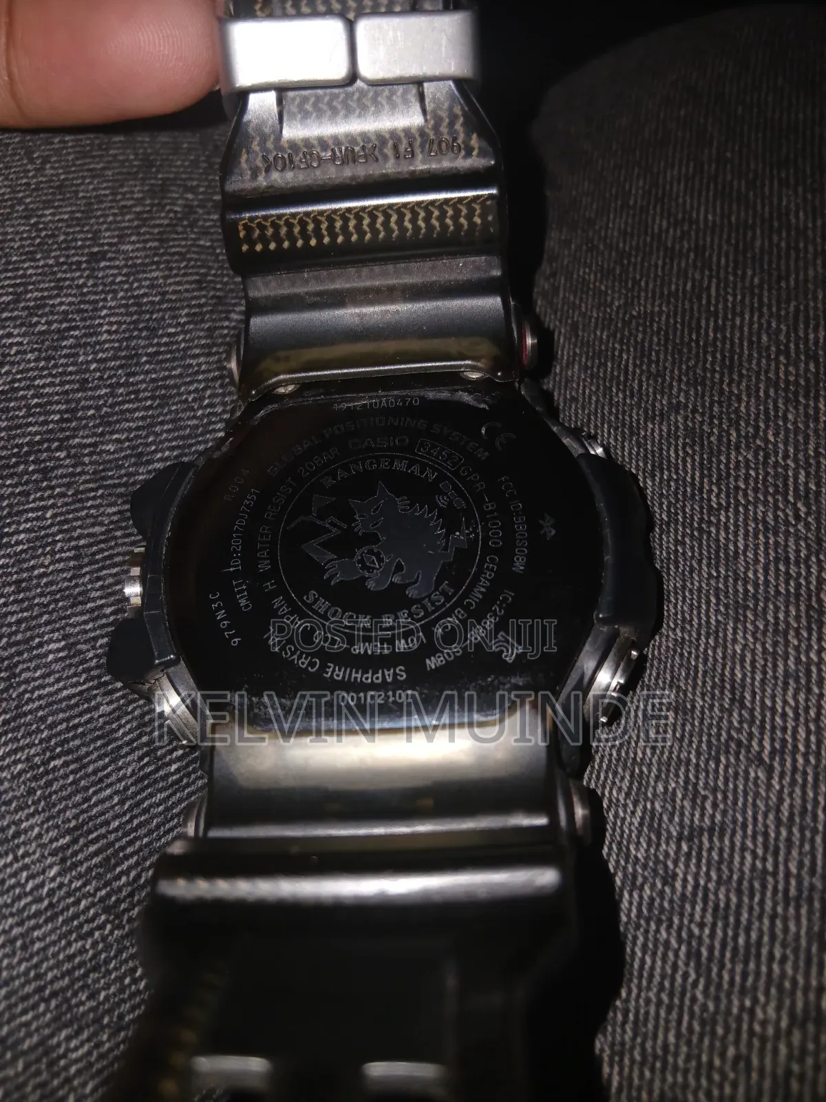 Casio G Shock Rangeman GPR B1000