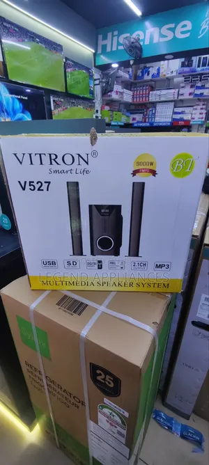 Vitron 527 2.1ch Hometheatre 9000w Bt/USB/Sd/Fm