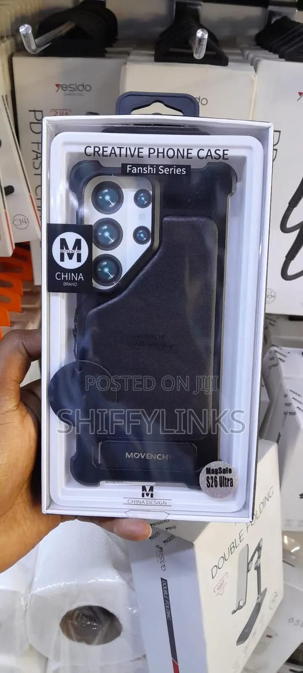 Samsung Galaxy S26 Ultra Movenchy Metallic Leather Case - thumbnail 2
