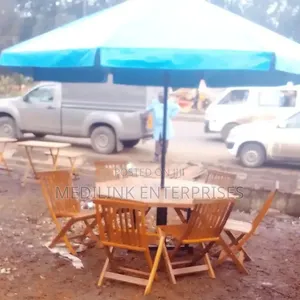 Chaise Wooden Foldable Chair 6 Seater Garden Outdoor Umbrella Shades