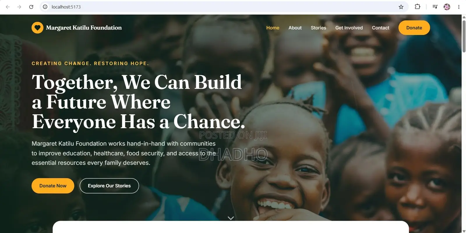 Organization Website