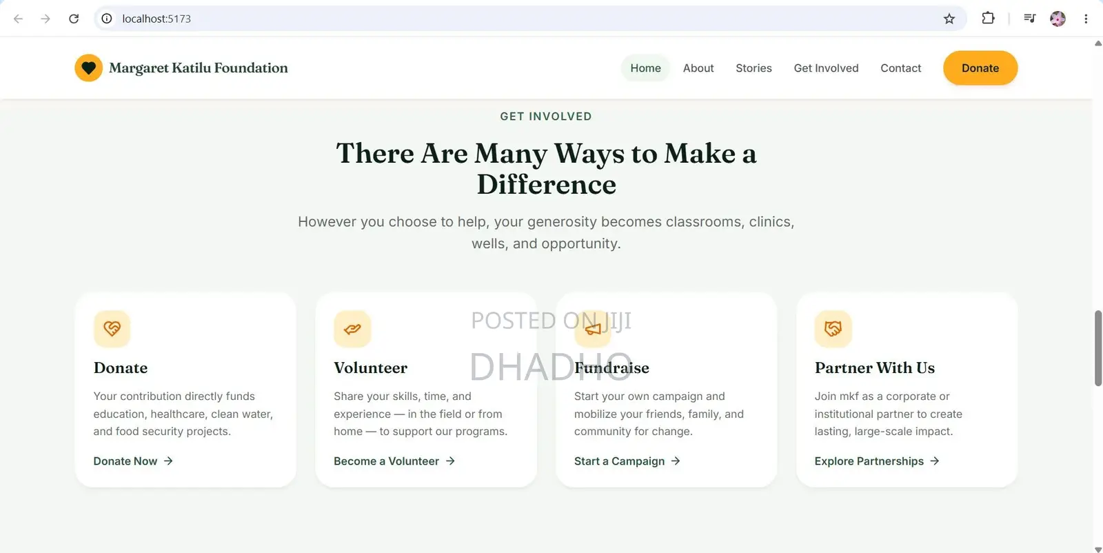 Organization Website