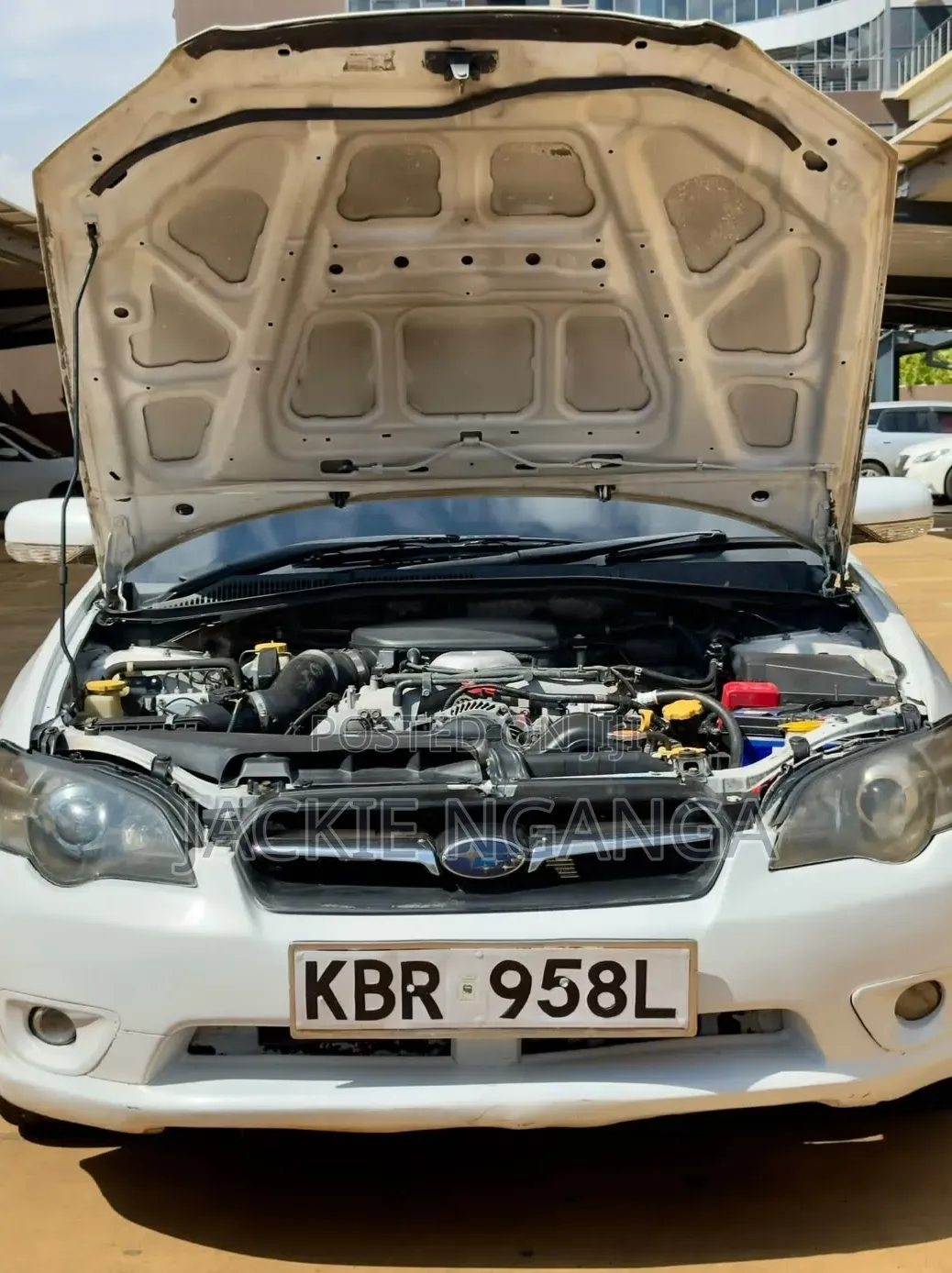 Subaru Legacy 2005 White