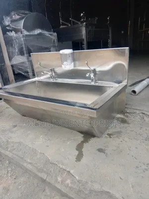 Corian Stainless Steel Washing Wall Sink