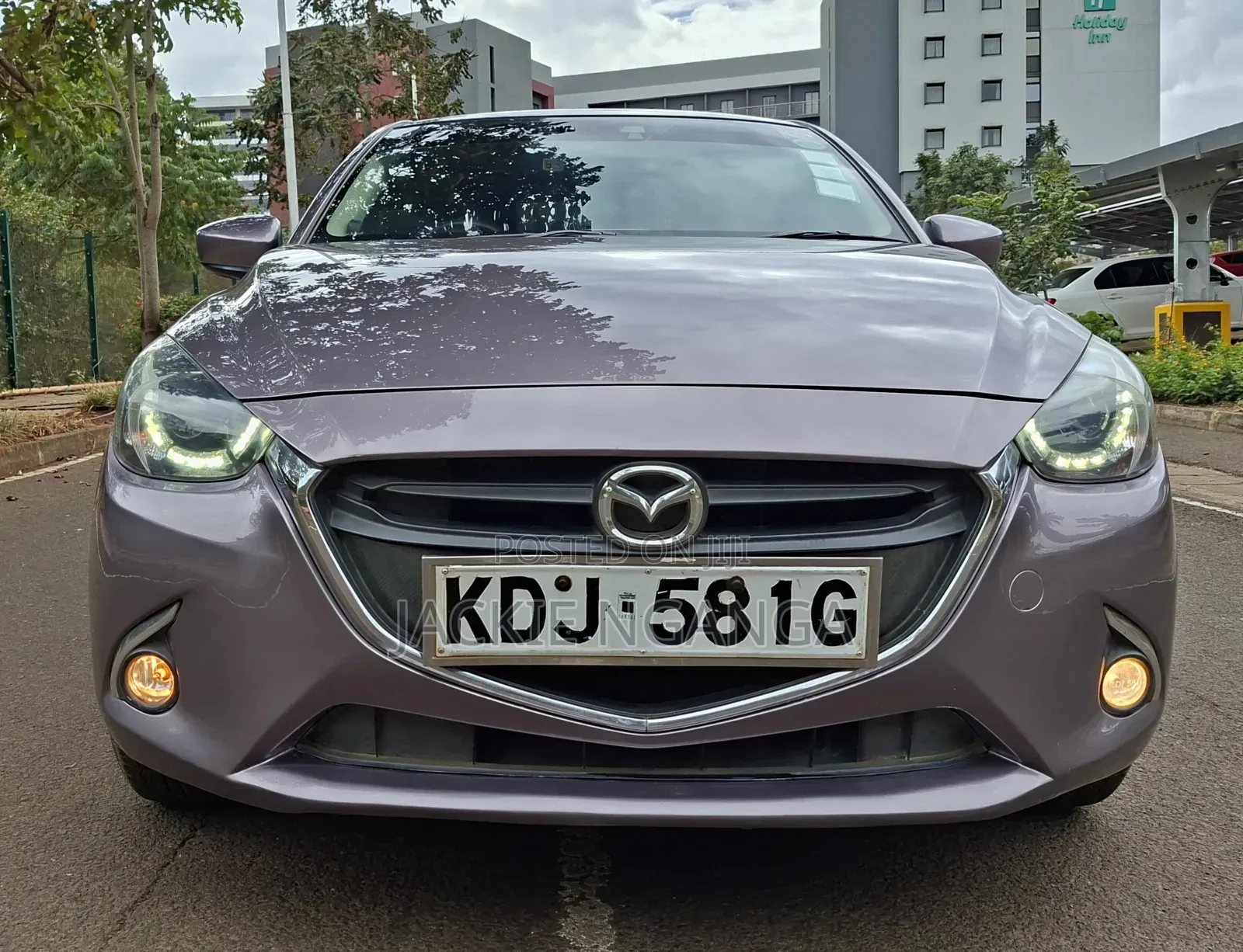 Mazda Demio 2015 Purple