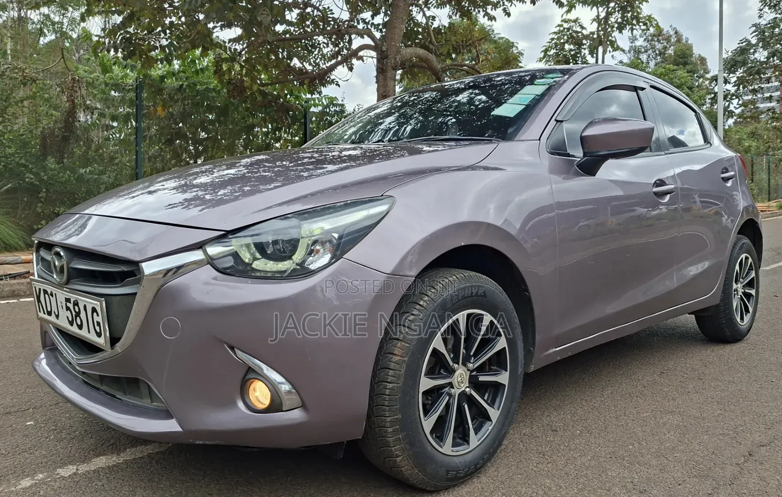 Mazda Demio 2015 Purple