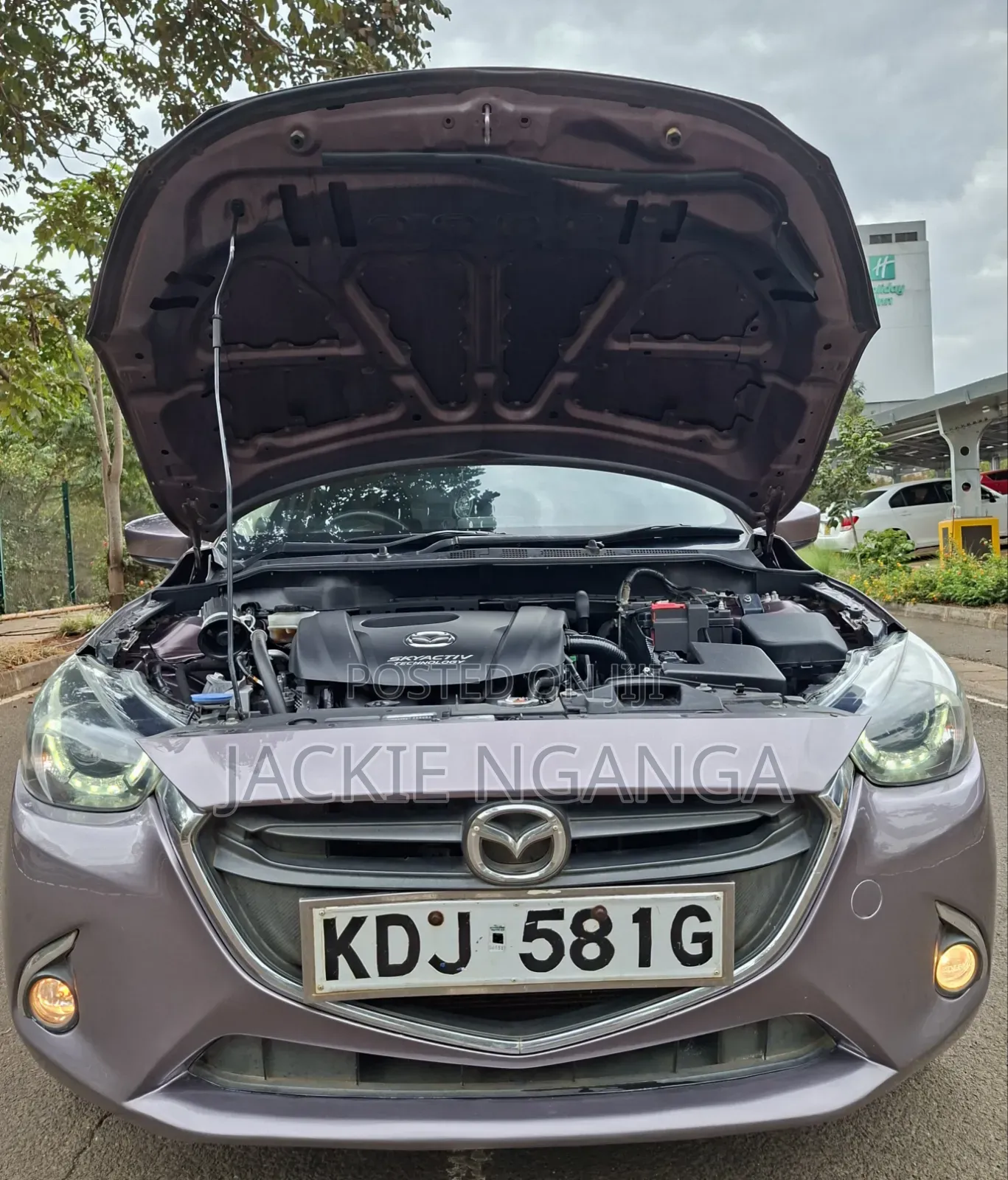 Mazda Demio 2015 Purple