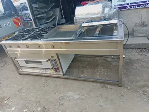 Customized Modern Stainless Steel Commercial Combined Cookers