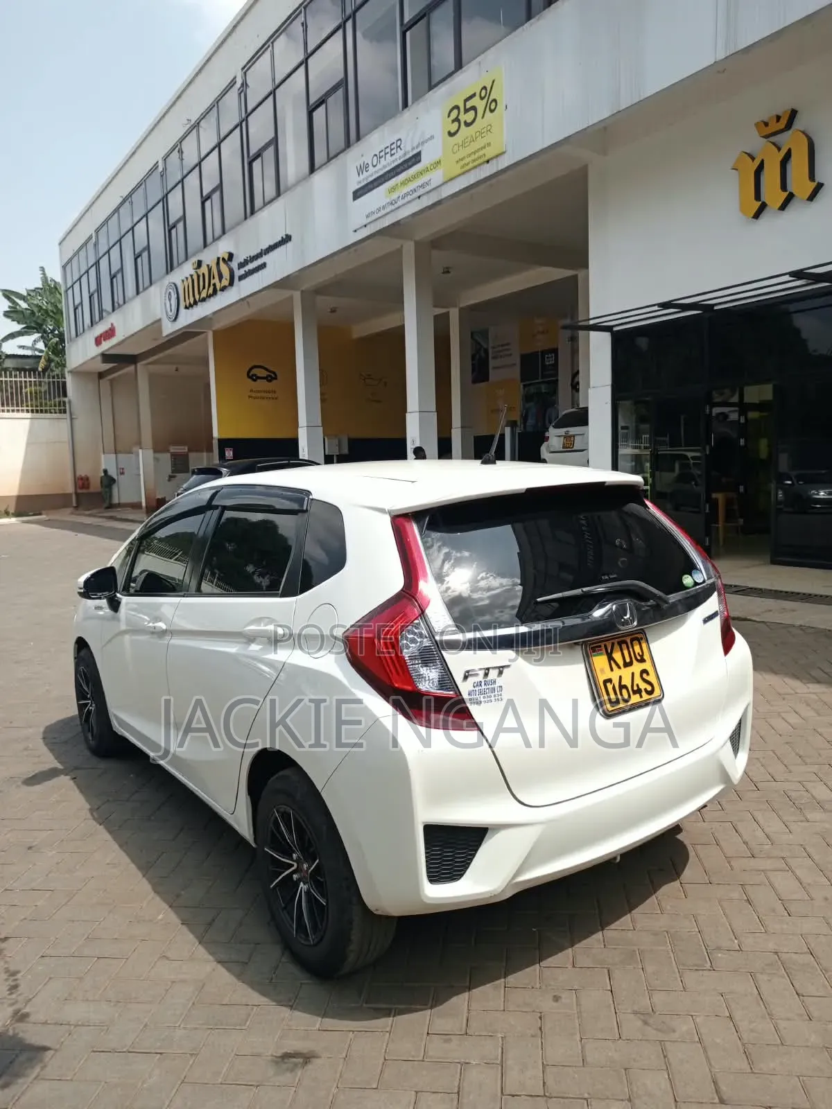 Honda Fit 2017 White