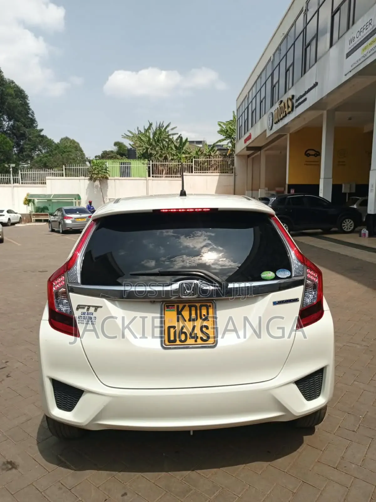 Honda Fit 2017 White