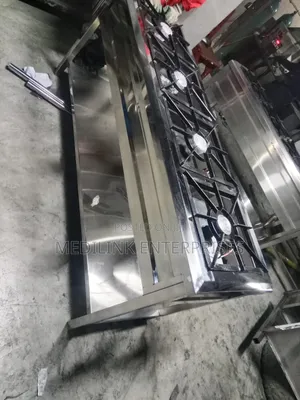 Ss 304 4 Burner Cooker Commercial Stainless Steel