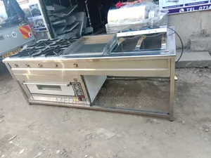 Space Saving Large Kitchen Stainless Steel Commercial Kitchen Cooker