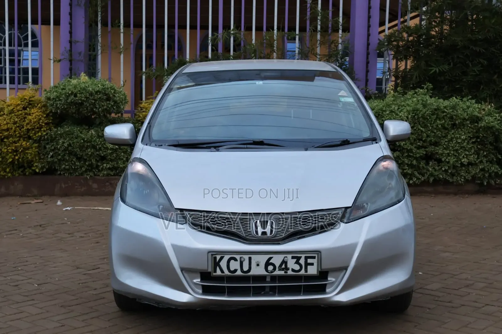 Honda Fit 2012 Silver