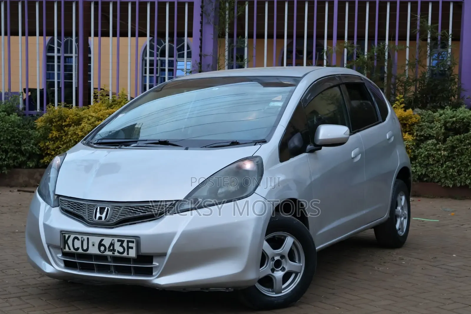 Honda Fit 2012 Silver