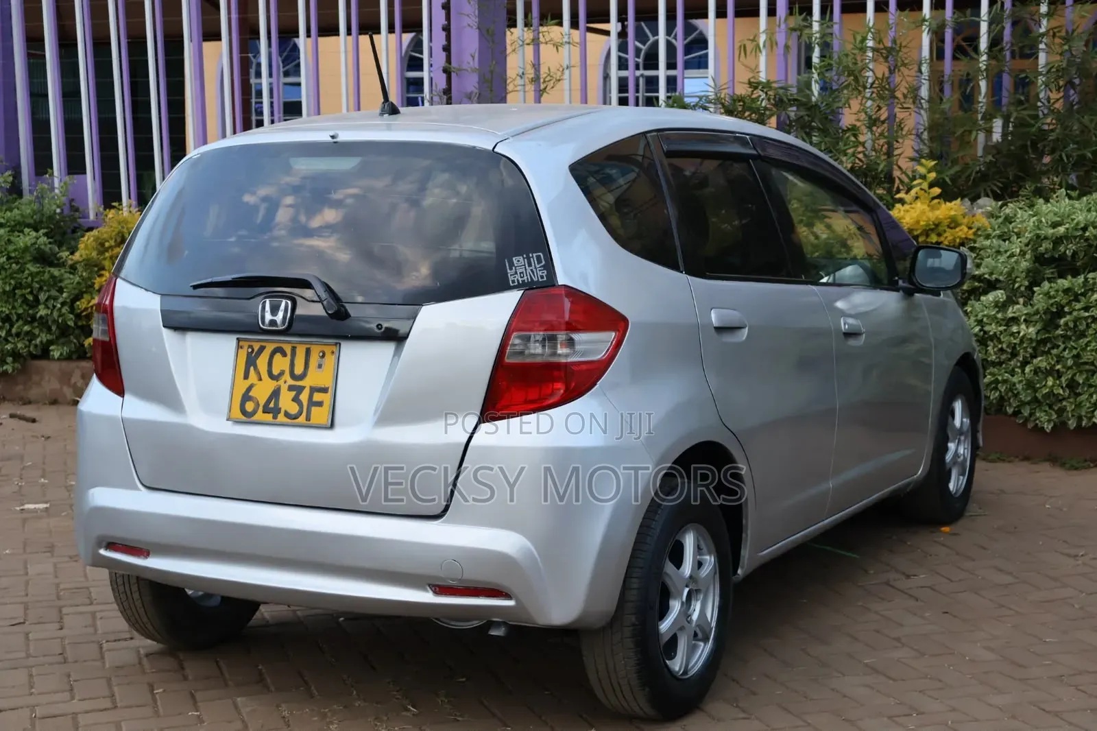 Honda Fit 2012 Silver