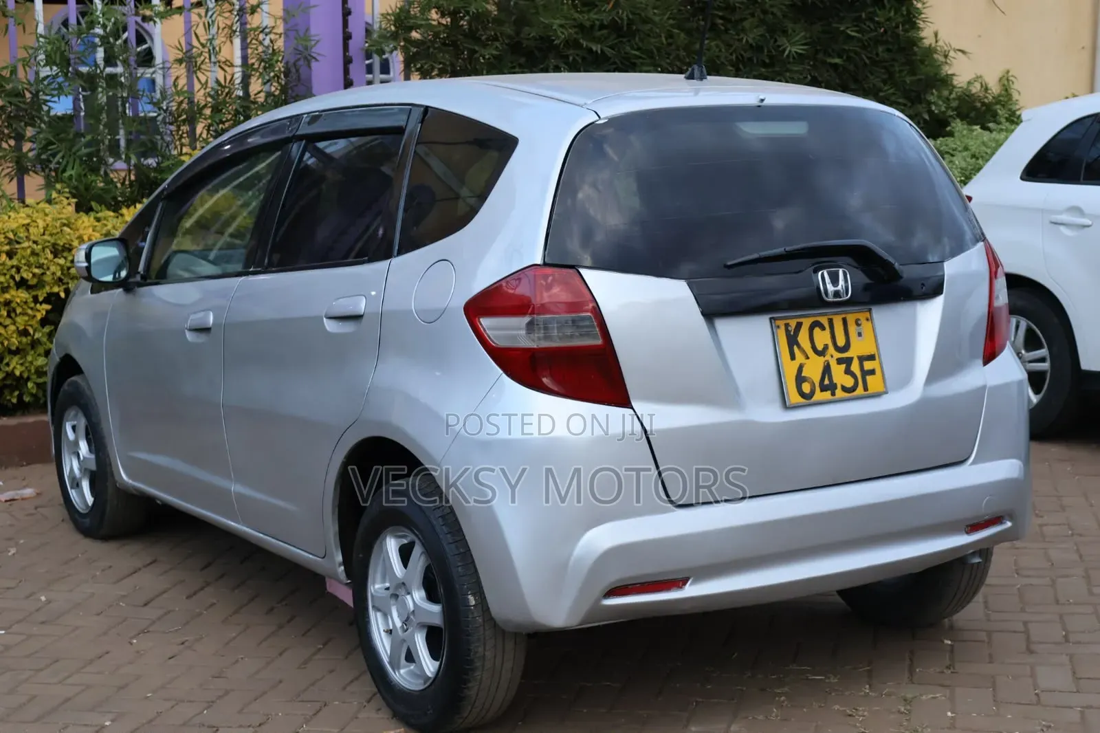 Honda Fit 2012 Silver